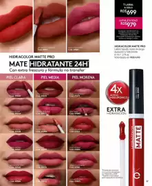 Catálogo Ésika Página 37: Hidracolor matte pro €699,00