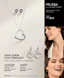 Catálogo Ésika Página 95: Set heart desire (collar + aretes) €1.199,00, La calidad finart €499,00