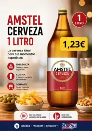 Folleto Sangüi Página 11: Amstel cerveza €1,23