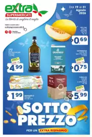 Volantino Extra Supermercati Pagina 1: Toraldo cialde forte e cremoso €5,99, Granarolo yogurt €1,99