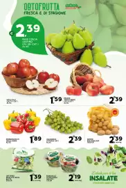 Volantino Extra Supermercati Pagina 7: Uva bianca Vittoria €2,39, Patate Bologna DOP €2,39