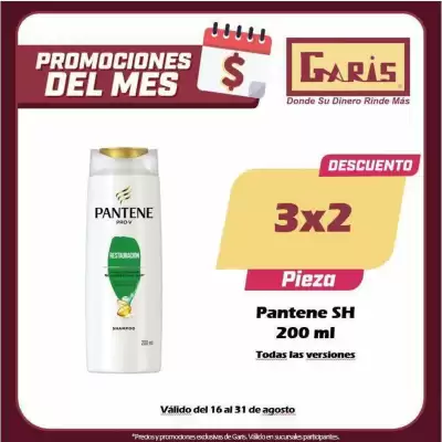Garis (válido hasta 31-08)