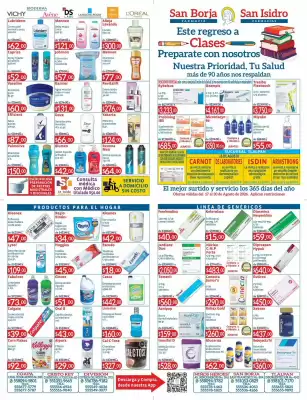 Farmacias San Isidro y San Borja (válido hasta 30-08)