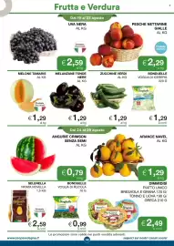 Volantino Coop Pagina 11: Melanzane tonde nere €1,29, Bonduelle voglia di rucola €0,99