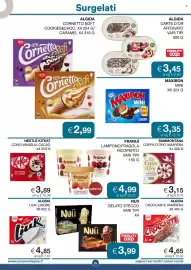 Volantino Coop Pagina 17: Franuì lampone/fragola ricoperto €4,99, Nuìi gelato stecco €3,99