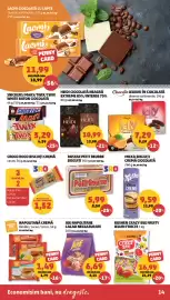 Catalog Penny săptămâna 34 Pagină 14: Chocola jeleuri în ciocolată €7,29, Snickers/mars/twix/twix white baton ciocolata €3,29