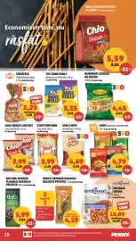 Catalog Penny săptămâna 34 Pagină 15: Tuc bake rolls €3,35, Chio Snack Cartofi €3,99