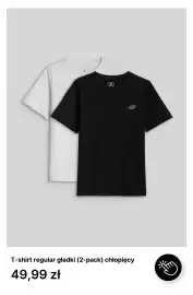 4F gazetka Strona 10: T-shirt regular gładki 2-pak chłopięcy 4F €49,99