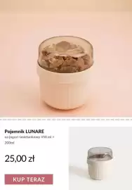 Homla gazetka tydzień 34 Strona 11: Pojemnik na jogurt Homla Lunare 450 ml + 200 €25,00