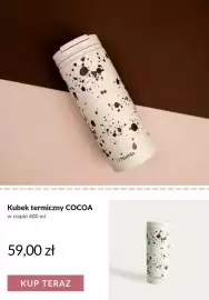Homla gazetka tydzień 34 Strona 3: Kubek termiczny Homla Cocoa w ciapki €59,00