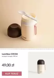 Homla gazetka tydzień 34 Strona 4: Lunchbox na jogurt okrągły Homla Cocoa €49,00