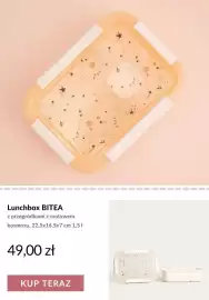Homla gazetka tydzień 34 Strona 7: Lunchbox Bitea z przegródkami z motywem kosmosu 22,5x16,5x7 cm €49,00