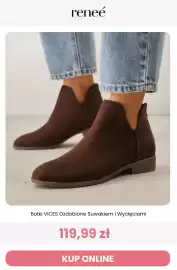 Renee magazyn Strona 10: Botki VICES Ozdobione Suwakiem i Wycięciami €119,99