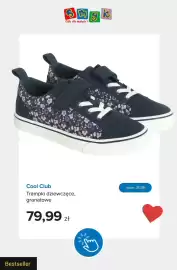 Smyk gazetka tydzień 34 Strona 13: Trampki dziewczęce Cool Club granatowe €79,99