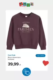 Smyk gazetka tydzień 34 Strona 14: Bluza dziewczęca Cool Club bordowa €39,99