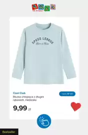 Smyk gazetka tydzień 34 Strona 3: Bluzka chłopięca z długim rękawem Cool Club niebieska €9,99