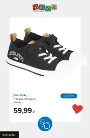 Smyk gazetka tydzień 34 Strona 7: Trampki chłopięce Cool Club czarne €59,99