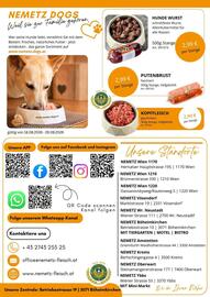 Nemetz Markt Flugblatt Seite 4: PUTENBRUST faschiert €2,99, Hunde Wurst €2,99