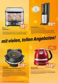 ETech Flugblatt Seite 3: KitchenAid Wasserkocher 1,5 L €159,99, Sodastream Wassersprudler Crystal 3.0 Titan €99,99