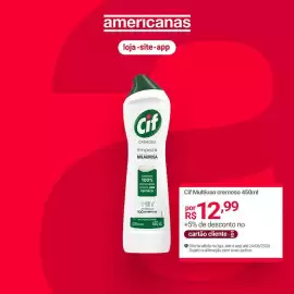 Encarte Lojas Americanas Página 3: Cif - multiuso cremoso €12,99