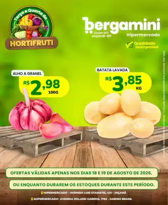 Bergamini (válido até 19-08)