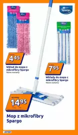 Action gazetka tydzień 34 Strona 25: Wkłady do mopa z mikrofibry Spargo €7,95, Wkład do mopa z mikrofibry Spargo €4,45