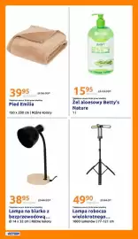 Action gazetka tydzień 34 Strona 32: Lampa na biurko z bezprzewodową €38,95, Pled Emilia 150 x 200 cm €39,95