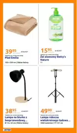 Action gazetka tydzień 34 Strona 32: Lampa na biurko z bezprzewodową €38,95, Pled Emilia 150 x 200 cm €39,95
