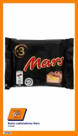 Action gazetka tydzień 34 Strona 8: Baton czekoladowy Mars 3 sztuki €6,95