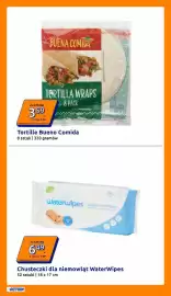 Action gazetka tydzień 34 Strona 9: Chusteczki dla niemowląt WaterWipes €6,49, Tortille Bueno Comida €3,59