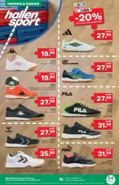 Deichmann Flugblatt Seite 2: N HERREN & KINDER hallen sport UNATAST 24.99 19.99 PRIV BACK ΤΟ SCHOOL -20% AUF ALLE