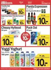 ABC Lavpris tilbudsavis uge 34 Side 2: Panda Expressen €10,00, Galbani Grana Padano €10,00