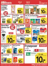 ABC Lavpris tilbudsavis uge 34 Side 3: Vita Alufolie 10 meter €10,00, Salvequick Plaster €10,00