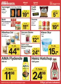 ABC Lavpris tilbudsavis uge 34 Side 6: Kløver Skyr €15,00, Fusilli Pasta €5,98