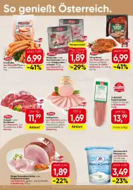 Spar Flugblatt woche 34 Seite 4: TANN Rauchschinken €1,89, TANN Schopfsteak €6,99
