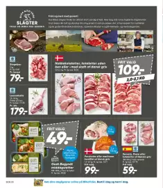 Bilka tilbudsavis uge 34 Side 20: Godt Begyndt middagsretter €49,00, Nakkekoteletter / koteletter af dansk gris €109,00