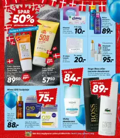 Bilka tilbudsavis uge 34 Side 42: Nivea solcreme €89,00, Nivea Q10 hudpleje (creme) €75,00