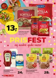Kvickly tilbudsavis uge 34 Side 27: Heinz ketchup eller mayonnaise €24,00, Santa Maria Tex Mex €13,00