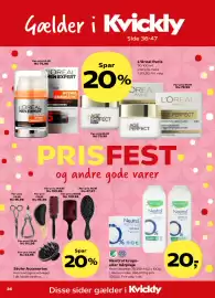 Kvickly tilbudsavis uge 34 Side 38: Stuhr Accessories €47,97, Neutral krops- eller hårpleje €20,00