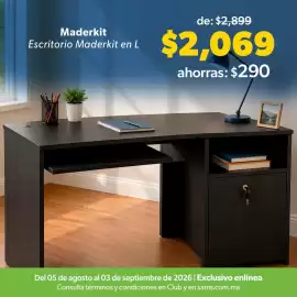 Catálogo Sam's Club Página 2: Maderkit Escritorio Maderkit en L €2.069,00