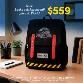 Catálogo Sam's Club Página 3: Ruz Backpack Ruz Juvenil Jurassic World €559,00