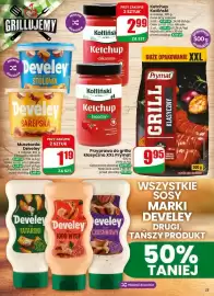 Dino gazetka tydzień 34 Strona 23: Ketchup pikantny Kotliński €2,99, Musztarda stołowa Develey €1,19