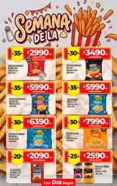Folleto Supermercados DIA semana 34 Página 11: McCain papas fritas congeladas classicas €2.990,00
