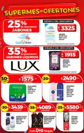 Folleto Supermercados DIA semana 34 Página 23: Lux jabón líquido orquídea negra €1.915,00, Baby dove jabón líquido €3.325,00