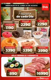 Folleto Supermercados DIA semana 34 Página 5: Paleta en churrasco €16.990,00, Palta €890,00