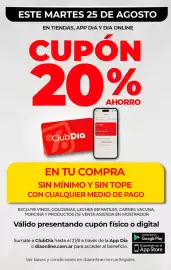 Folleto Supermercados DIA semana 34 Página 7: ClubDia cupón