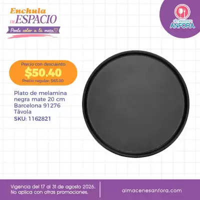 Anforama (válido hasta 31-08)