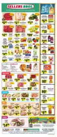 Sellers Bros weekly ad week 34 Page 1: Family Pack Lean Ground Beef Chuck €4,47, Family Pack Country Style Pork Ribs €1,47