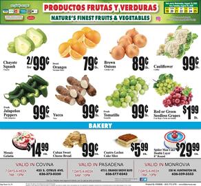 Baja Ranch weekly ad week 34 Page 4: Spider Man Cake Double Layer €29,99, Cuatro Leches Cake Slice €5,99