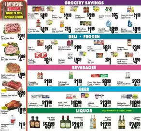 Baja Ranch weekly ad week 34 Page 2: Fresh Pork Stew Meat €2,99, Fresh Beef Marrow Guts €2,99